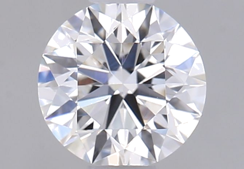 0.5 carat F-VVS2 Excellent cut Natūralus Round Deimantas (1)