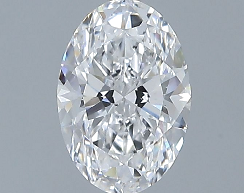 0.7 carat D-SI1 Natūralus Oval Deimantas (1)