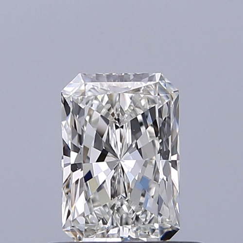 0.5 carat G-VVS1 Natūralus Radiant Deimantas (1)