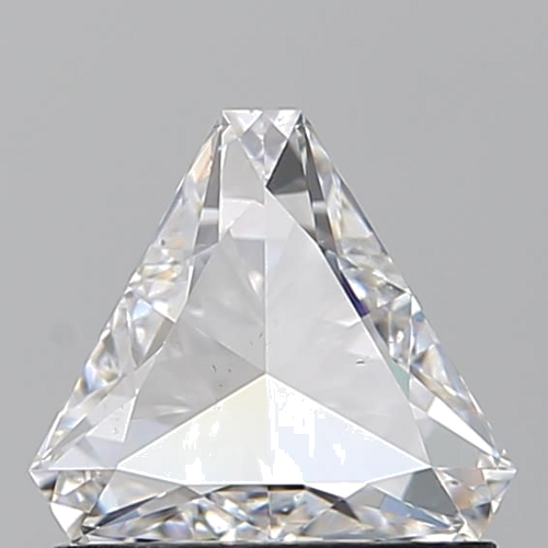 0.7 carat D-SI1 Natūralus Triangular Deimantas (1)