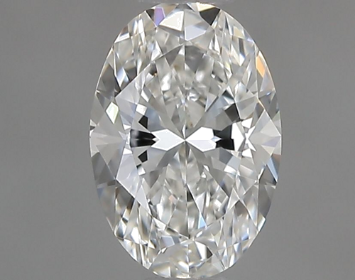 0.5 carat F-VVS1 Natūralus Oval Deimantas (1)