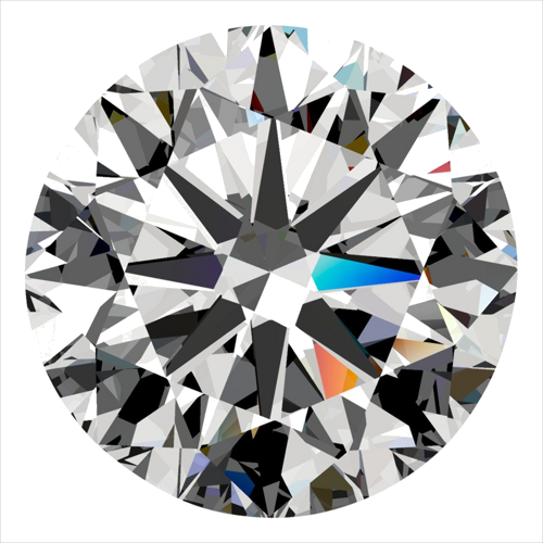 0.4 carat F-VS1 Very Good cut Natūralus Round Deimantas (1)