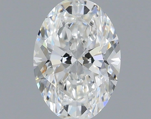 0.41 carat F-VVS1 Natūralus Oval Deimantas (1)