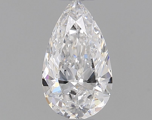 0.3 carat D-VVS1 Natūralus Pear Deimantas (1)