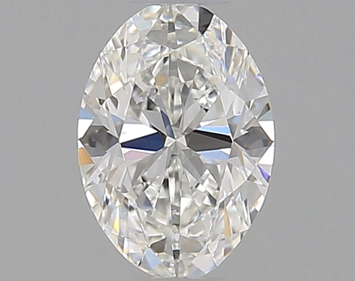 0.3 carat G-VVS2 Natūralus Oval Deimantas (1)