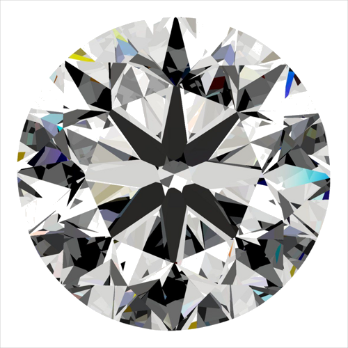 0.3 carat F-SI1 Very Good cut Natūralus Round Deimantas (1)