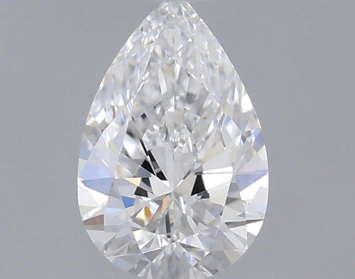 0.3 carat D-VS1 Natūralus Pear Deimantas (1)