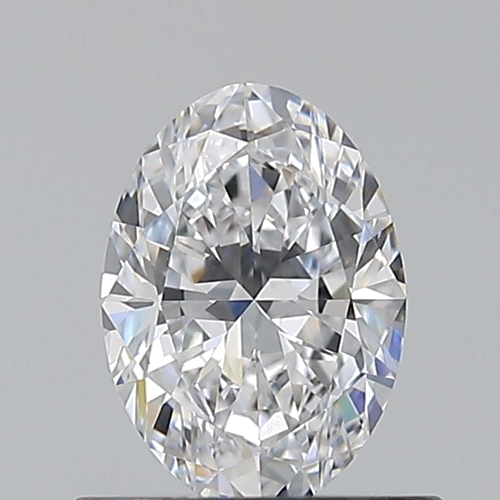 0.6 carat D-VVS2 Natūralus Oval Deimantas (1)