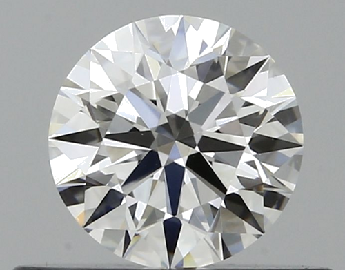 0.37 carat F-VVS2 Excellent cut Natūralus Round Deimantas (1)