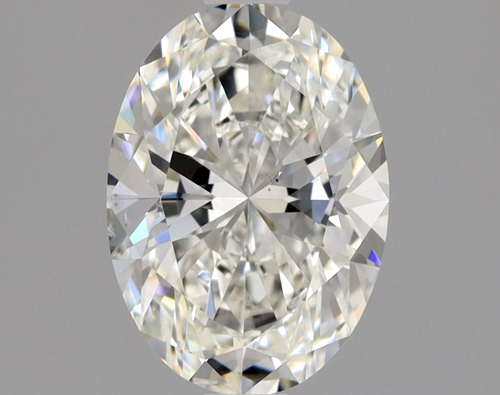 1.52 carat I-SI1 Natūralus Oval Deimantas (1)