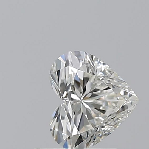 1.01 carat I-VVS1 Natūralus Heart Deimantas (1)