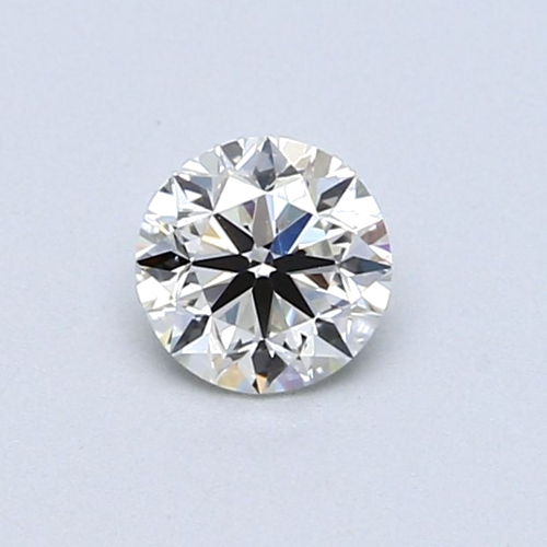 0.5 carat I-VVS2 Very Good cut Natūralus Round Deimantas (1)