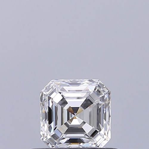 0.41 carat D-VVS1 Natūralus Asscher Deimantas (1)