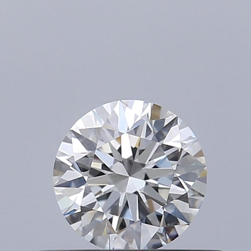 0.42 carat F-VVS2 Excellent cut Natūralus Round Deimantas (1)