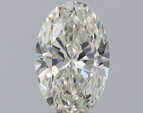 1.29 carat I-SI1 Natūralus Oval Deimantas (1)
