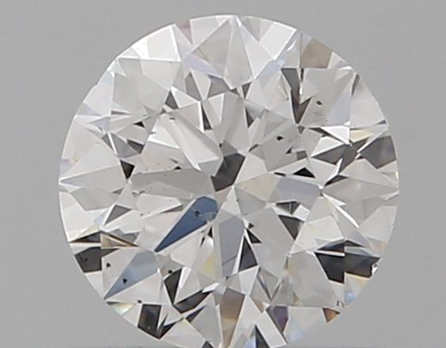 0.5 carat D-SI1 Very Good cut Natūralus Round Deimantas (1)