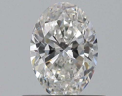0.55 carat F-VVS1 Natūralus Oval Deimantas (1)