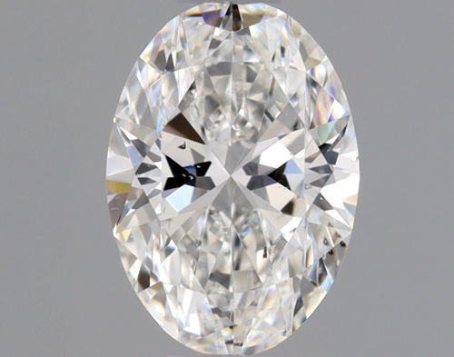 0.5 carat F-SI1 Natūralus Oval Deimantas (1)