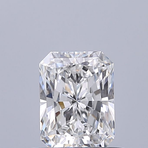 0.51 carat E-VVS2 Natūralus Radiant Deimantas (1)