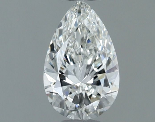 0.5 carat G-VS1 Natūralus Pear Deimantas (1)