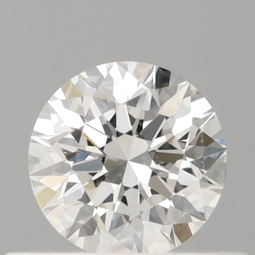 0.42 carat F-SI1 Excellent cut Natūralus Round Deimantas (1)