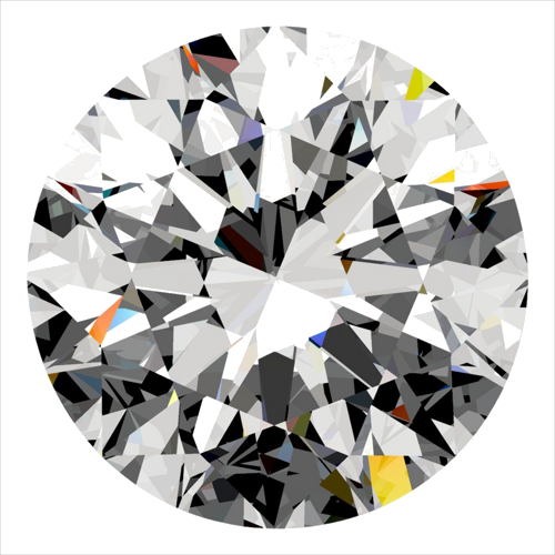 0.31 carat E-VS2 Excellent cut Natūralus Round Deimantas (1)