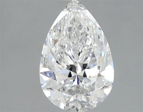 1.5 carat D-SI2 Natūralus Pear Deimantas (1)