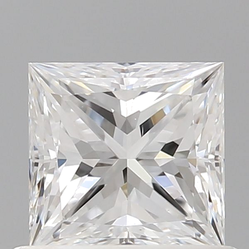 0.7 carat D-VS2 Natūralus Princess Deimantas (1)