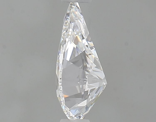 0.6 carat D-VS1 Natūralus Pear Deimantas (1)
