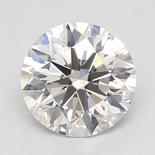 0.44 carat F-VVS1 Excellent cut Natūralus Round Deimantas (1)