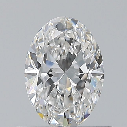 0.6 carat E-VS1 Natūralus Oval Deimantas (1)