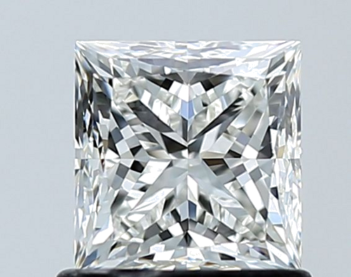 1.01 carat H-VVS1 Natūralus Princess Deimantas (1)