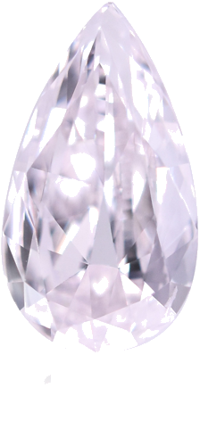 0.51 carat Faint  Pink-VS2 Natūralus Pear Deimantas (1)