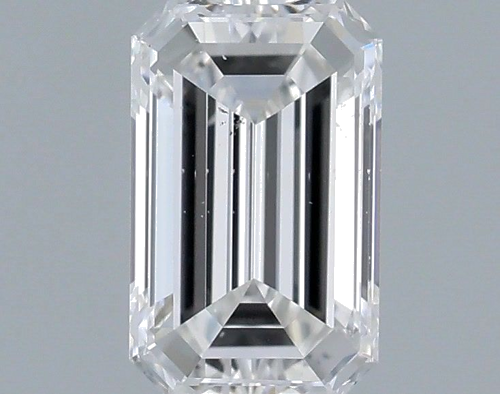0.3 carat F-SI1 Natūralus Emerald Deimantas (1)