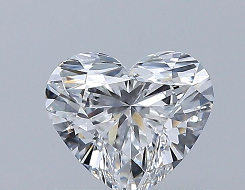 0.6 carat E-VS1 Natūralus Heart Deimantas (1)