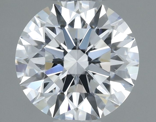 0.5 carat F-VVS2 Excellent cut Natūralus Round Deimantas (1)