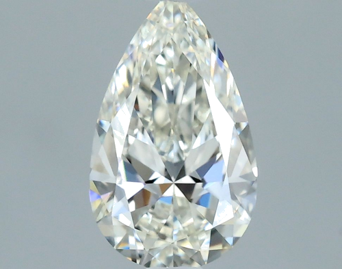 0.5 carat I-VVS1 Natūralus Pear Deimantas (1)