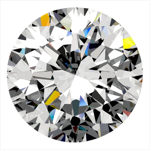 0.3 carat I-VS1 Very Good cut Natūralus Round Deimantas (1)