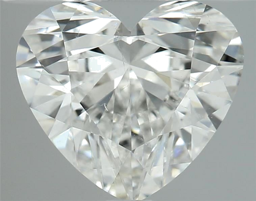 1.7 carat H-SI1 Natūralus Heart Deimantas (1)