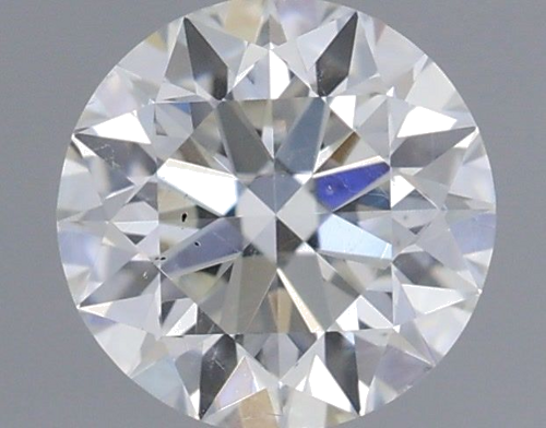 0.37 carat G-SI1 Excellent cut Natūralus Round Deimantas (1)