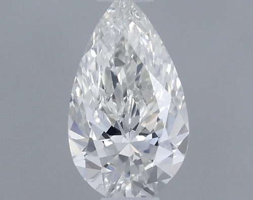 0.3 carat H-SI1 Natūralus Pear Deimantas (1)