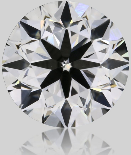 0.5 carat F-VS1 GD cut Natūralus Round Deimantas (1)