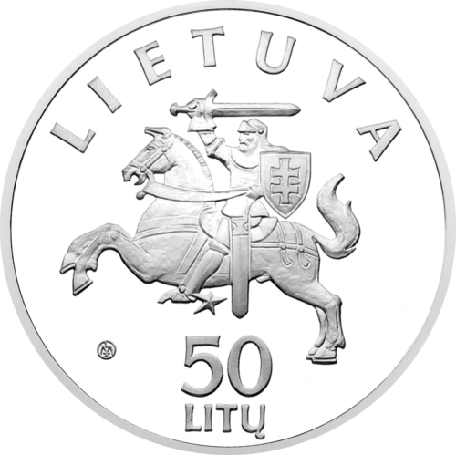 2002 Trakai Island Castle 50 Litas Silver Coin PF 68 ULTRA CAMEO (4)