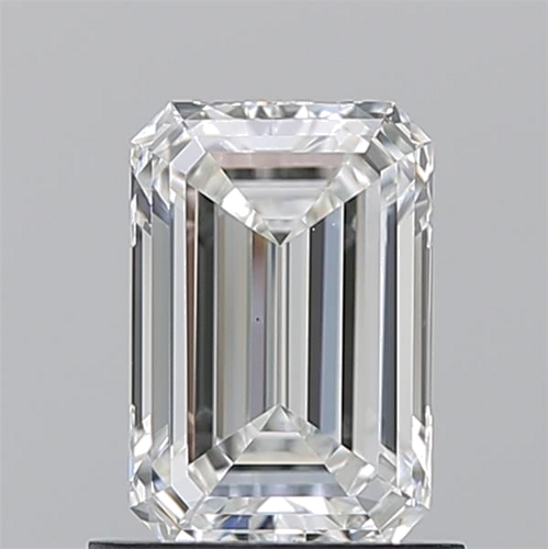 1.01 carat F-VS2 Natūralus Emerald Deimantas (1)