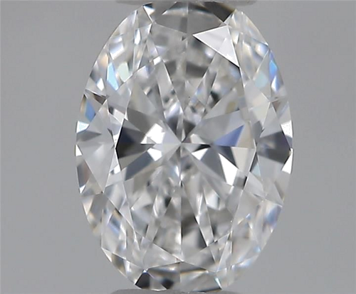 0.4 carat D-VS1 Natūralus Oval Deimantas (1)