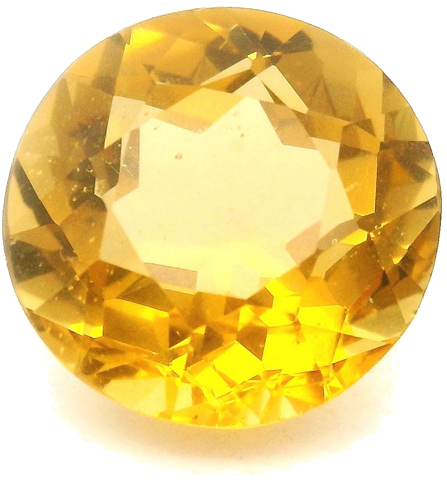 5.96 carat YELLOW Round Heliodor (1)