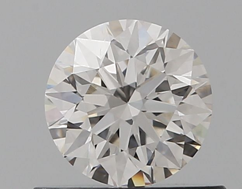 0.51 carat H-VVS1 Excellent cut Natūralus Round Deimantas (1)