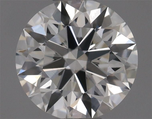 0.43 carat H-VVS2 Excellent cut Natūralus Round Deimantas (1)