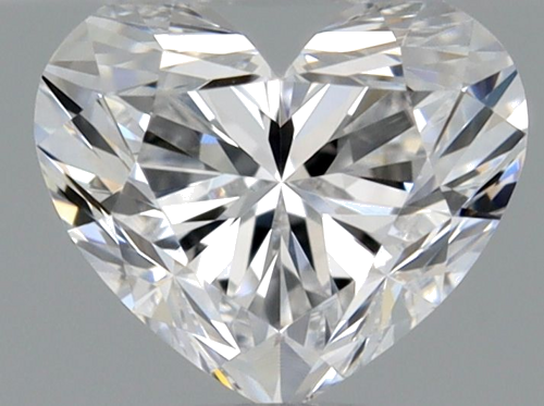 0.39 carat D-VS1 Natūralus Heart Deimantas (1)