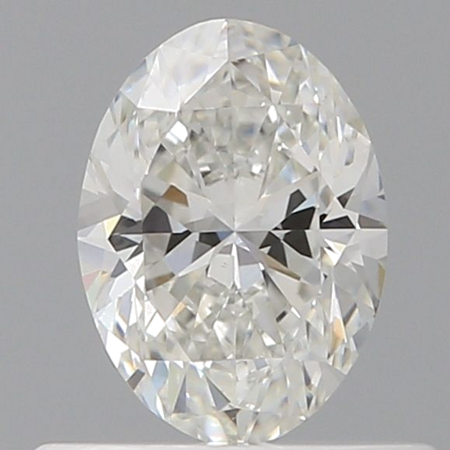 0.5 carat G-VS2 Natūralus Oval Deimantas (1)
